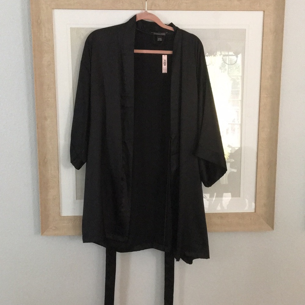 New Black Victoria’s Secret robe with tags M/L